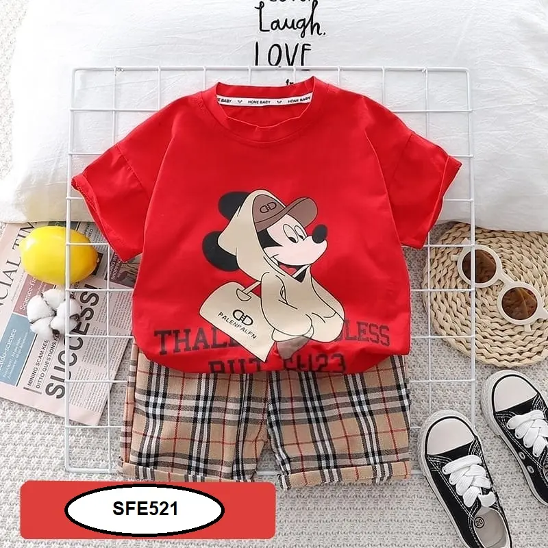 Eid collection Cotton T-shirt set for Kid's